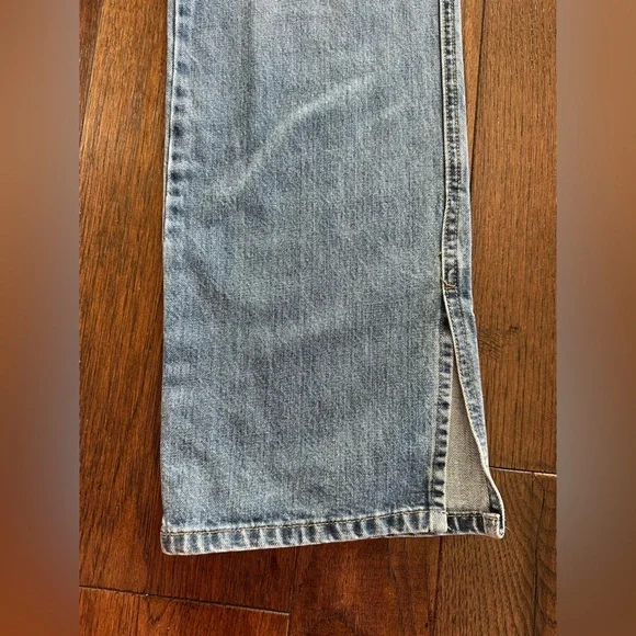 Insane Genes Women’s Denim Pants with Side Slit- size 6 - Picture 5 of 7